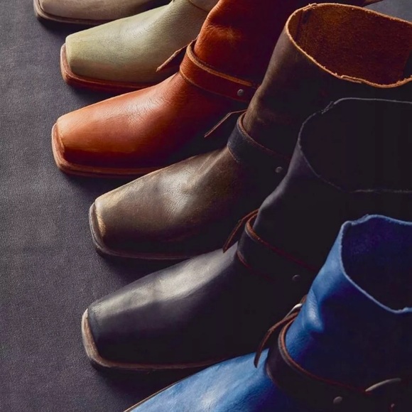 Free People We The Free Briggs Crop Rider Boot Eucalyptus Tan Brown - Picture 8 of 12